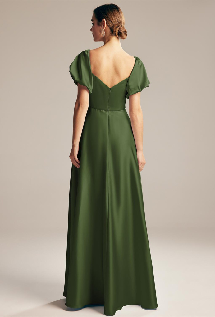 AW Dey Green Olive  Plus Size Dresses